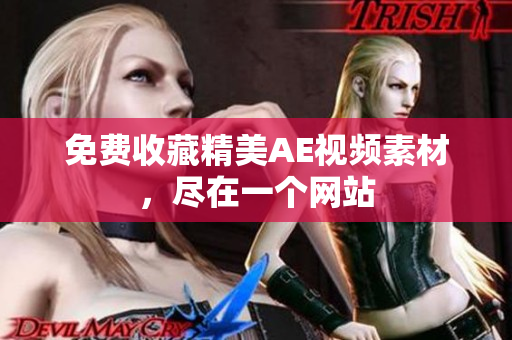 免费收藏精美AE视频素材，尽在一个网站