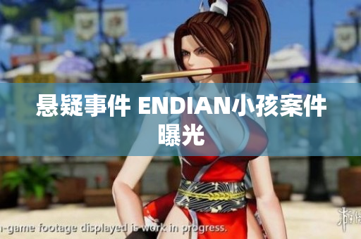 悬疑事件 ENDIAN小孩案件曝光
