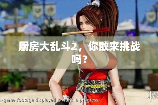 厨房大乱斗2，你敢来挑战吗？