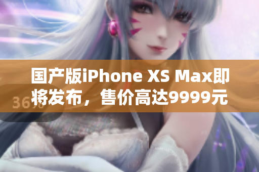 国产版iPhone XS Max即将发布，售价高达9999元