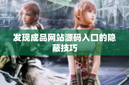 发现成品网站源码入口的隐蔽技巧