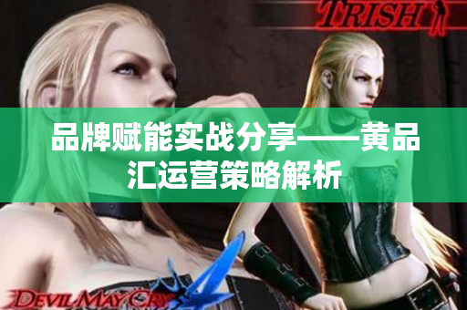品牌赋能实战分享——黄品汇运营策略解析