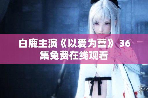 白鹿主演《以爱为营》 36集免费在线观看