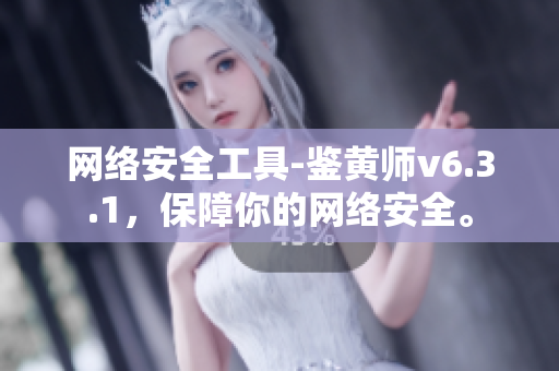 网络安全工具-鉴黄师v6.3.1，保障你的网络安全。