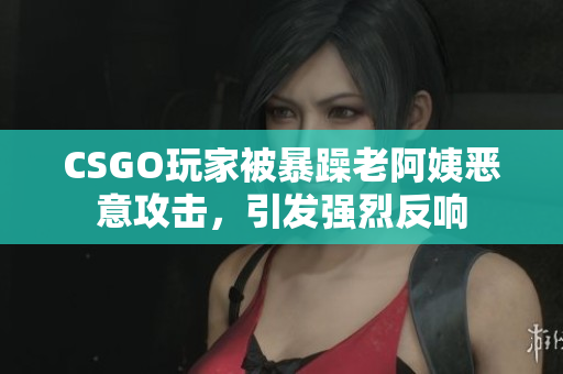CSGO玩家被暴躁老阿姨恶意攻击，引发强烈反响