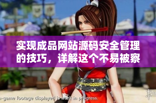 实现成品网站源码安全管理的技巧，详解这个不易被察觉的方法