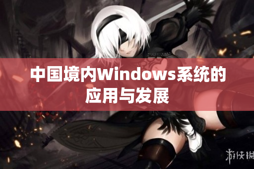 中国境内Windows系统的应用与发展