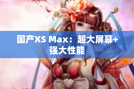 国产XS Max：超大屏幕+强大性能