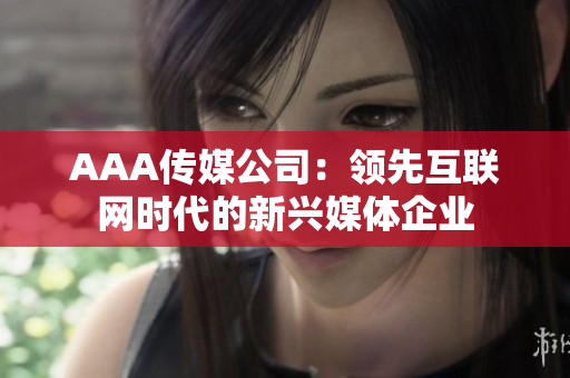 AAA传媒公司：领先互联网时代的新兴媒体企业