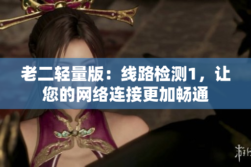 老二轻量版：线路检测1，让您的网络连接更加畅通