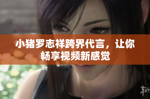 小猪罗志祥跨界代言，让你畅享视频新感觉