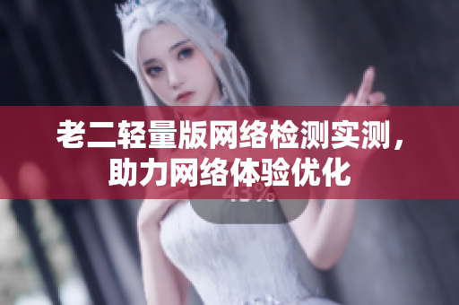 老二轻量版网络检测实测，助力网络体验优化