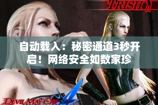 自动载入：秘密通道3秒开启！网络安全如数家珍