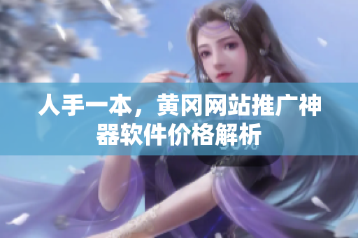 人手一本，黄冈网站推广神器软件价格解析