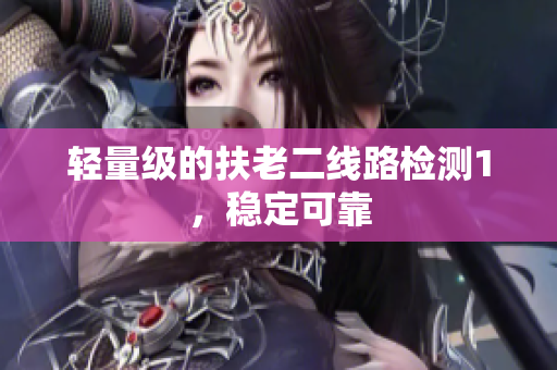 轻量级的扶老二线路检测1，稳定可靠