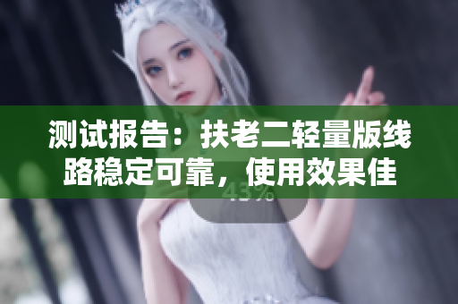 测试报告：扶老二轻量版线路稳定可靠，使用效果佳
