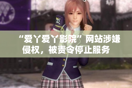“爱丫爱丫影院”网站涉嫌侵权，被责令停止服务
