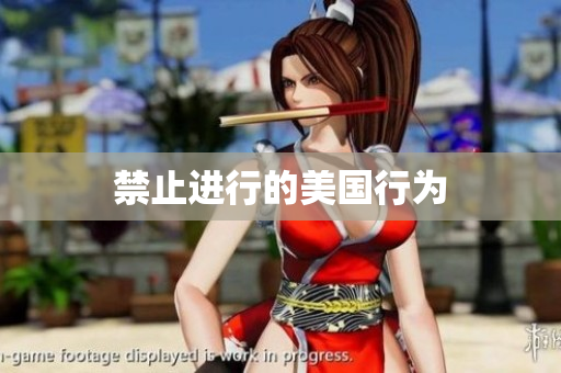 禁止进行的美国行为