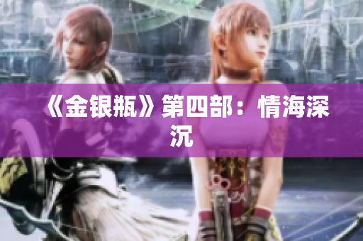 《金银瓶》第四部：情海深沉