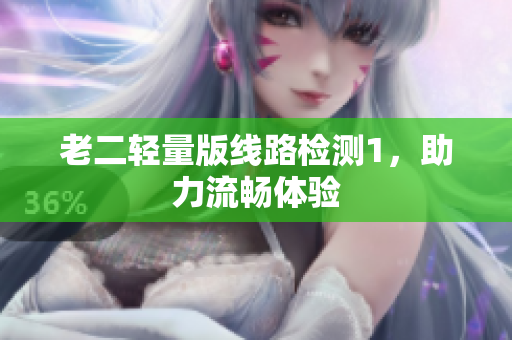 老二轻量版线路检测1，助力流畅体验