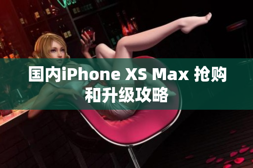 国内iPhone XS Max 抢购和升级攻略