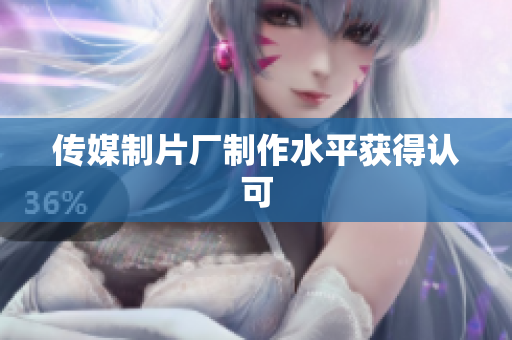 传媒制片厂制作水平获得认可