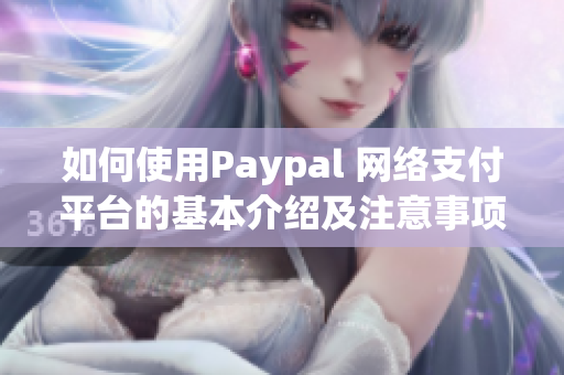 如何使用Paypal 网络支付平台的基本介绍及注意事项