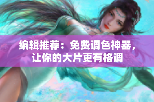 编辑推荐：免费调色神器，让你的大片更有格调