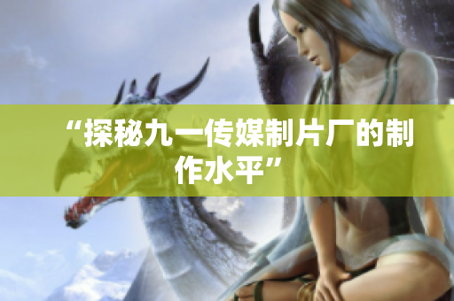 “探秘九一传媒制片厂的制作水平”