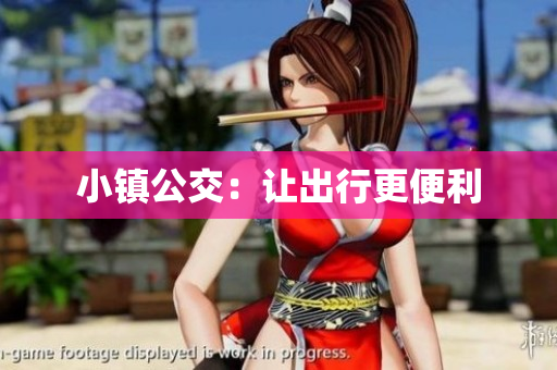 小镇公交：让出行更便利