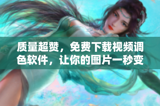 质量超赞，免费下载视频调色软件，让你的图片一秒变高级！