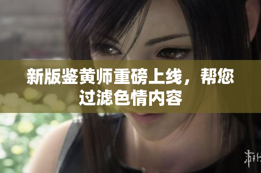 新版鉴黄师重磅上线，帮您过滤色情内容
