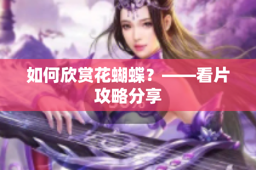 如何欣赏花蝴蝶？——看片攻略分享