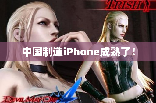 中国制造iPhone成熟了！