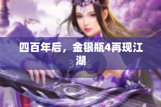 四百年后，金银瓶4再现江湖