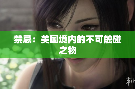 禁忌：美国境内的不可触碰之物