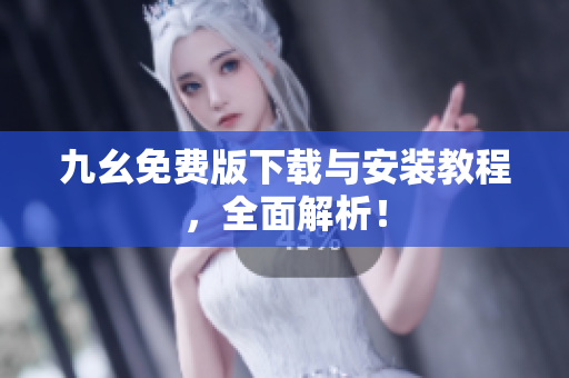 九幺免费版下载与安装教程，全面解析！