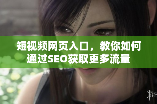 短视频网页入口，教你如何通过SEO获取更多流量