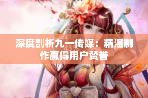 深度剖析九一传媒：精湛制作赢得用户赞誉