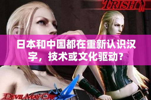 日本和中国都在重新认识汉字，技术或文化驱动？