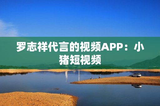 罗志祥代言的视频APP：小猪短视频
