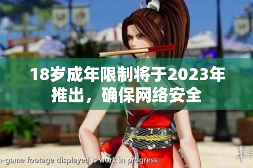 18岁成年限制将于2023年推出，确保网络安全