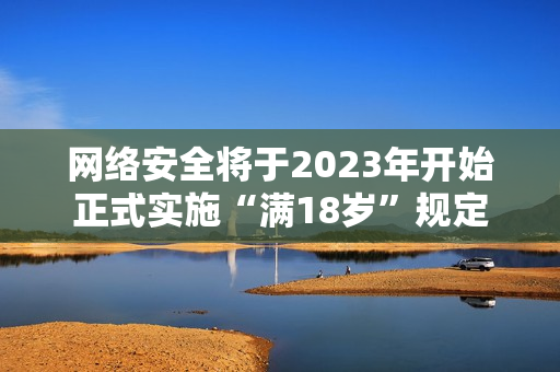 网络安全将于2023年开始正式实施“满18岁”规定