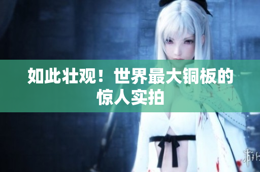 如此壮观！世界最大铜板的惊人实拍