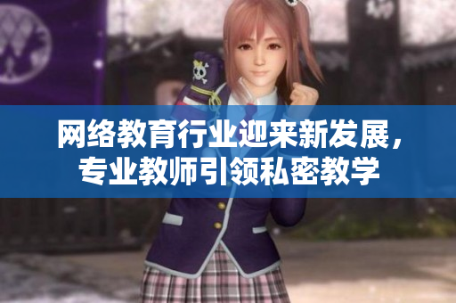 网络教育行业迎来新发展，专业教师引领私密教学