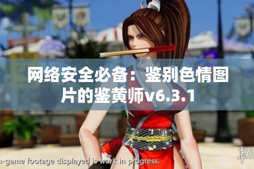 网络安全必备：鉴别色情图片的鉴黄师v6.3.1