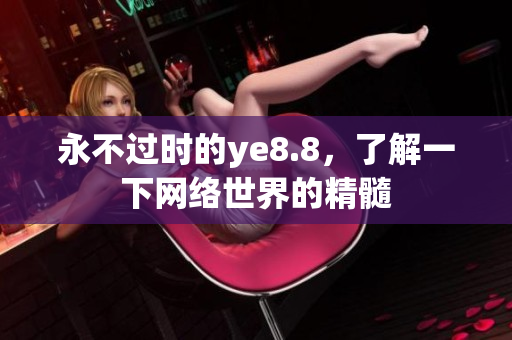 永不过时的ye8.8，了解一下网络世界的精髓