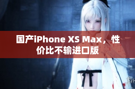 国产iPhone XS Max，性价比不输进口版