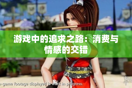 游戏中的追求之路：消费与情感的交错