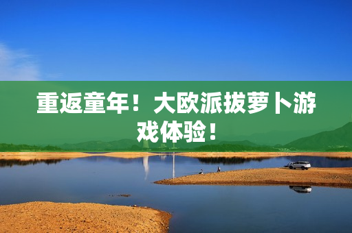 重返童年！大欧派拔萝卜游戏体验！